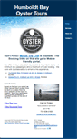 Mobile Screenshot of humboldtbayoystertours.com